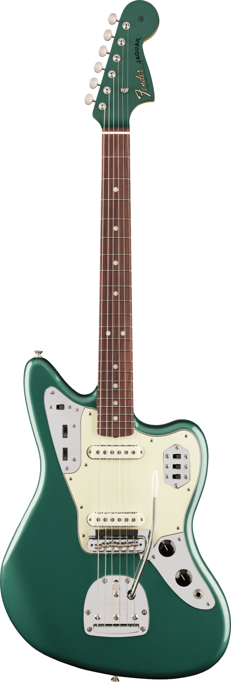 Fender Vintera III Mid ’60s Jaguar, Rosewood Fingerboard, Sherwood Green Metallic