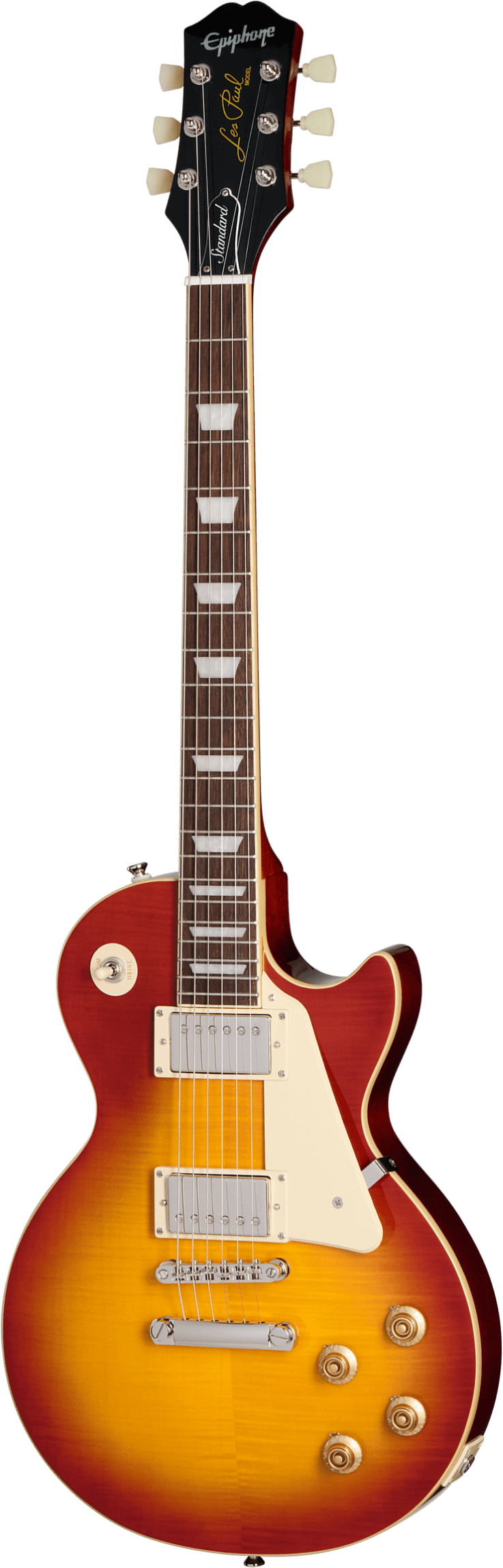 Epiphone Les Paul Standard 50s Figured, Washed Cherry Sunburst