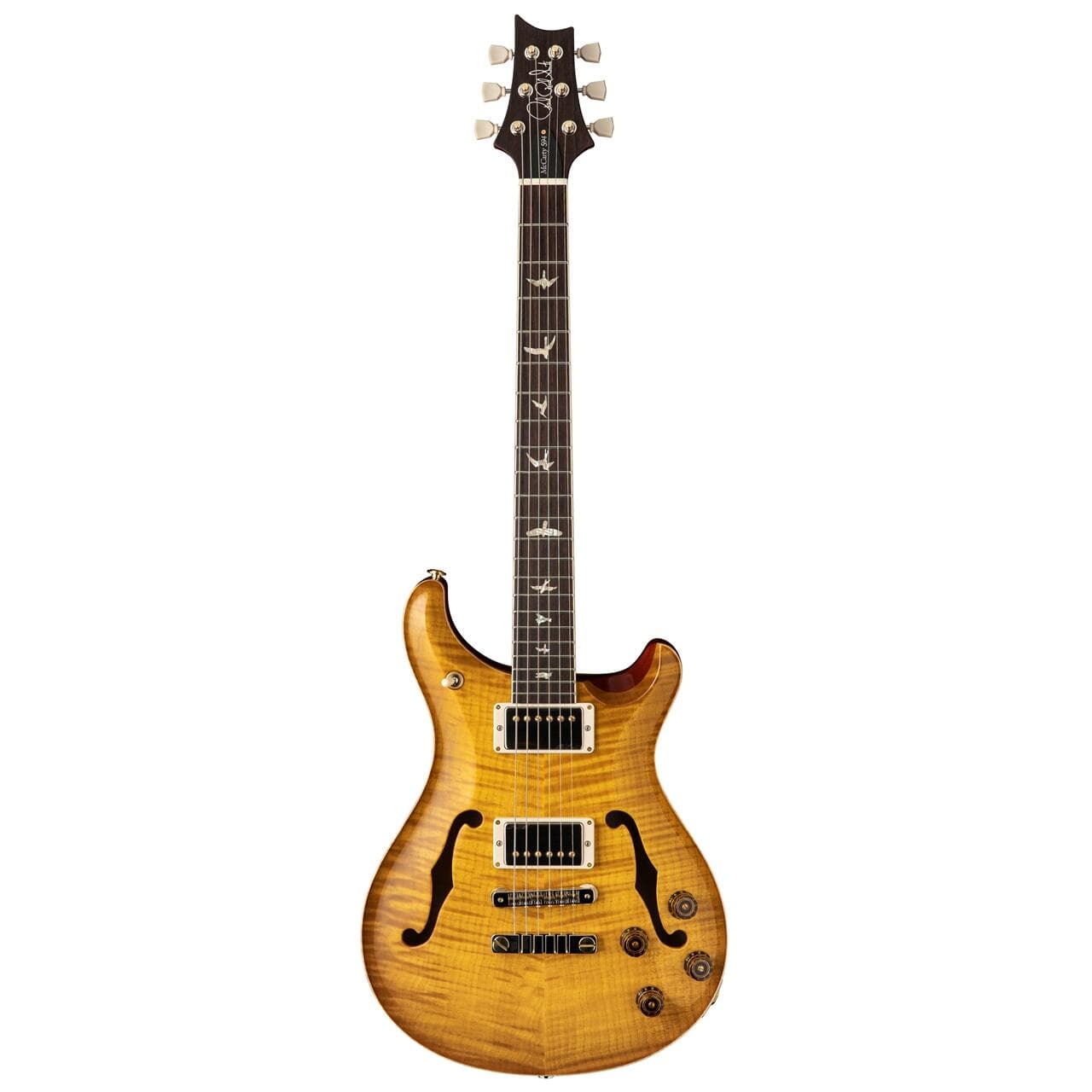 PRS Paul Reed Smith McCarty 594 Hollowbody II 10 Top, McCarty Sunburst