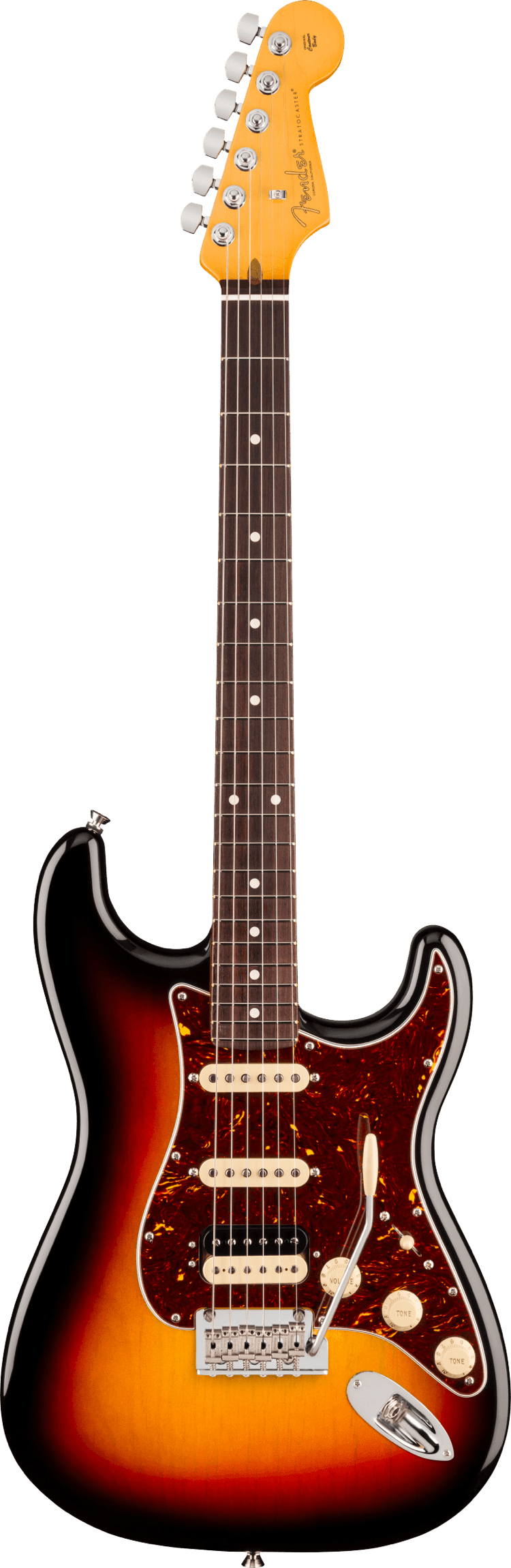 Fender American Professional Stratocaster HSS, Rosewood Fingerboard, 3-Color Sunburst