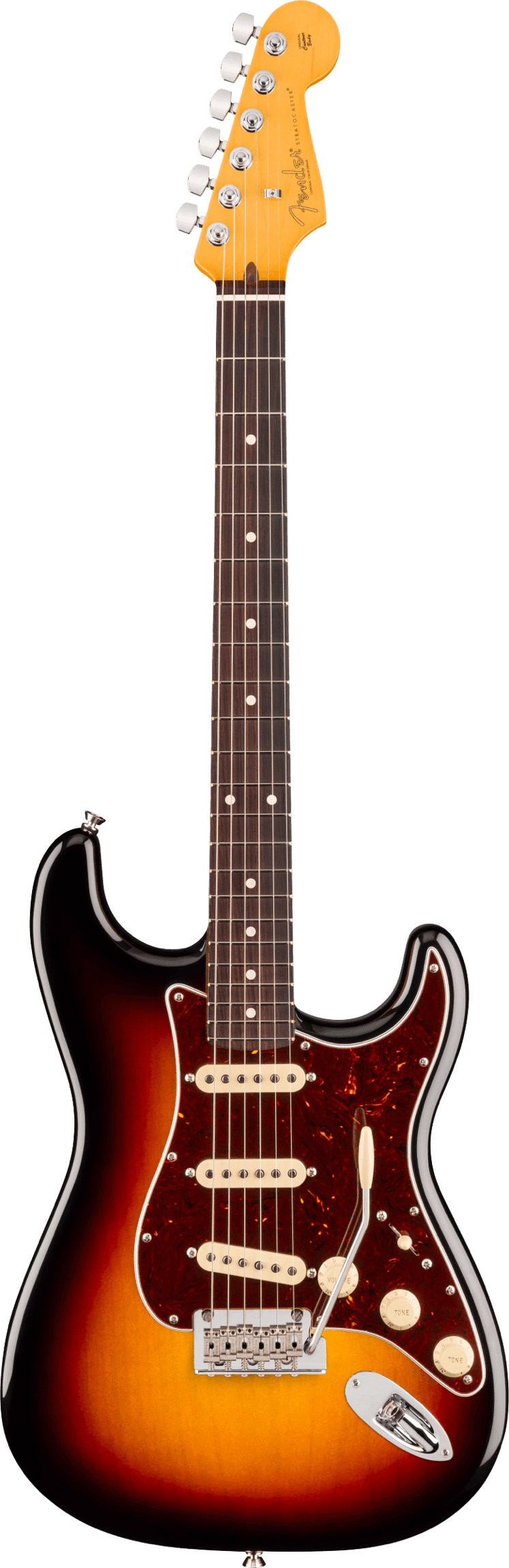 Fender American Professional Stratocaster, Rosewood Fingerboard, 3-Color Sunburst