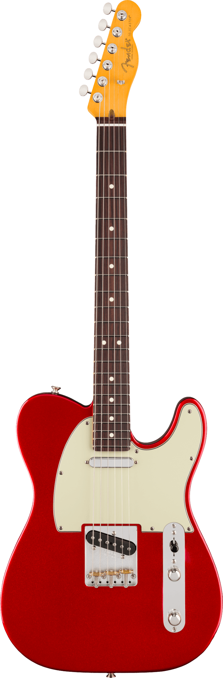 Fender Limited Edition American Professional Classic Telecaster featuring the Fender Silent System, Rosewood Fingerboard, Candy Apple Red