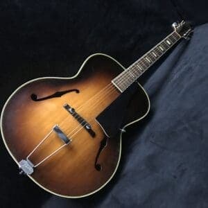 Levin 16″ non cutaway 1945 Archtop solid spruce top walnut back and sides
