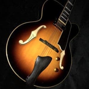 Eastman Jazz Elite 16″-6 Thinline Carved Archtop Electric Jazz Guitar Sunburst OHSC #L2100406