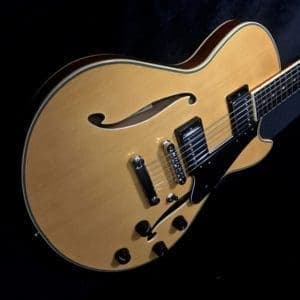 Bill Comins GCS-1 ES 15″ archtop Semi Hollow Electric Guitar w/ case #112121