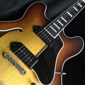 2023 Eastman T64/TV Gold Burst Full Hollow body Electric Guitar w/ Case P23000395