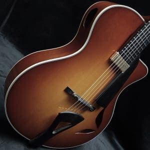 FV680CE Frank Vignola Signature Archtop Gypsy style Jazz Guitar w/ case P2400798 Goldburst