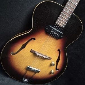 1961 Vintage Gibson ES125T Sunburst Archtop P90 Electric Guitar w/ Case