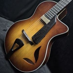 FV680CE Frank Vignola Signature Archtop Goldburst Gypsy style Jazz Guitar w/ case #L2300849