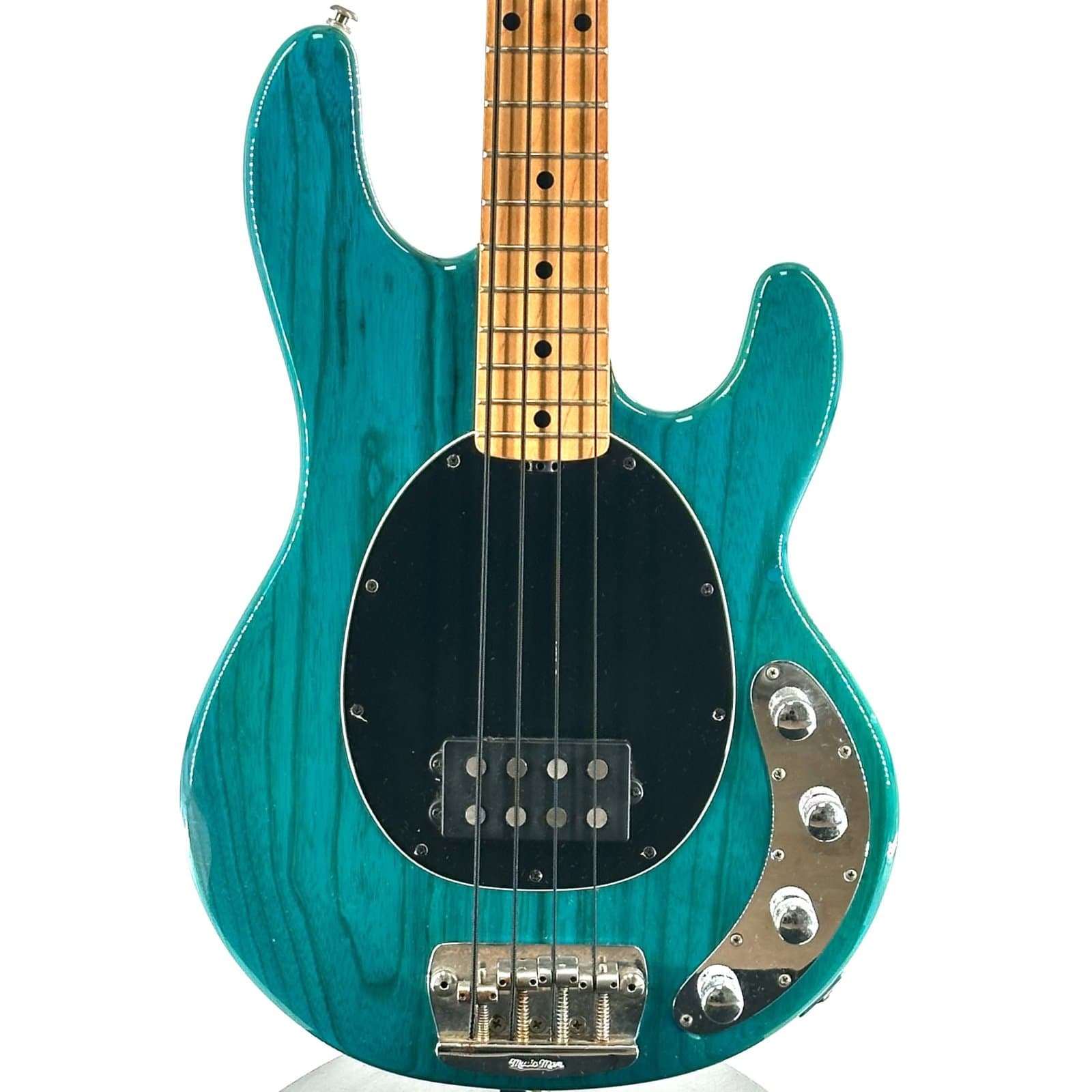 Used Ernie Ball Music Man Stingray Transparent Teal 1998