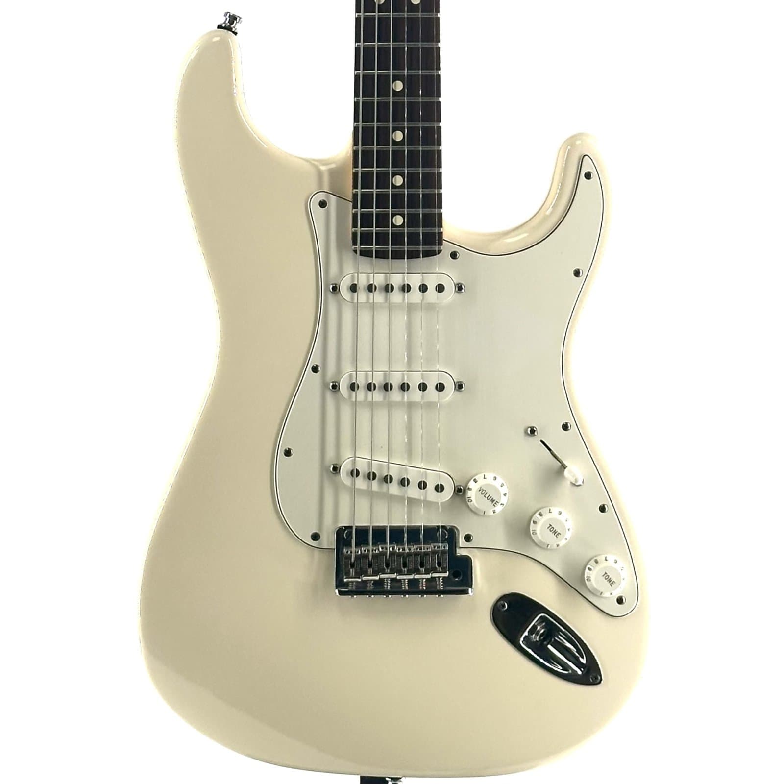 Used Fender American Standard Stratocaster 2008 Olympic White RW w/OHSC