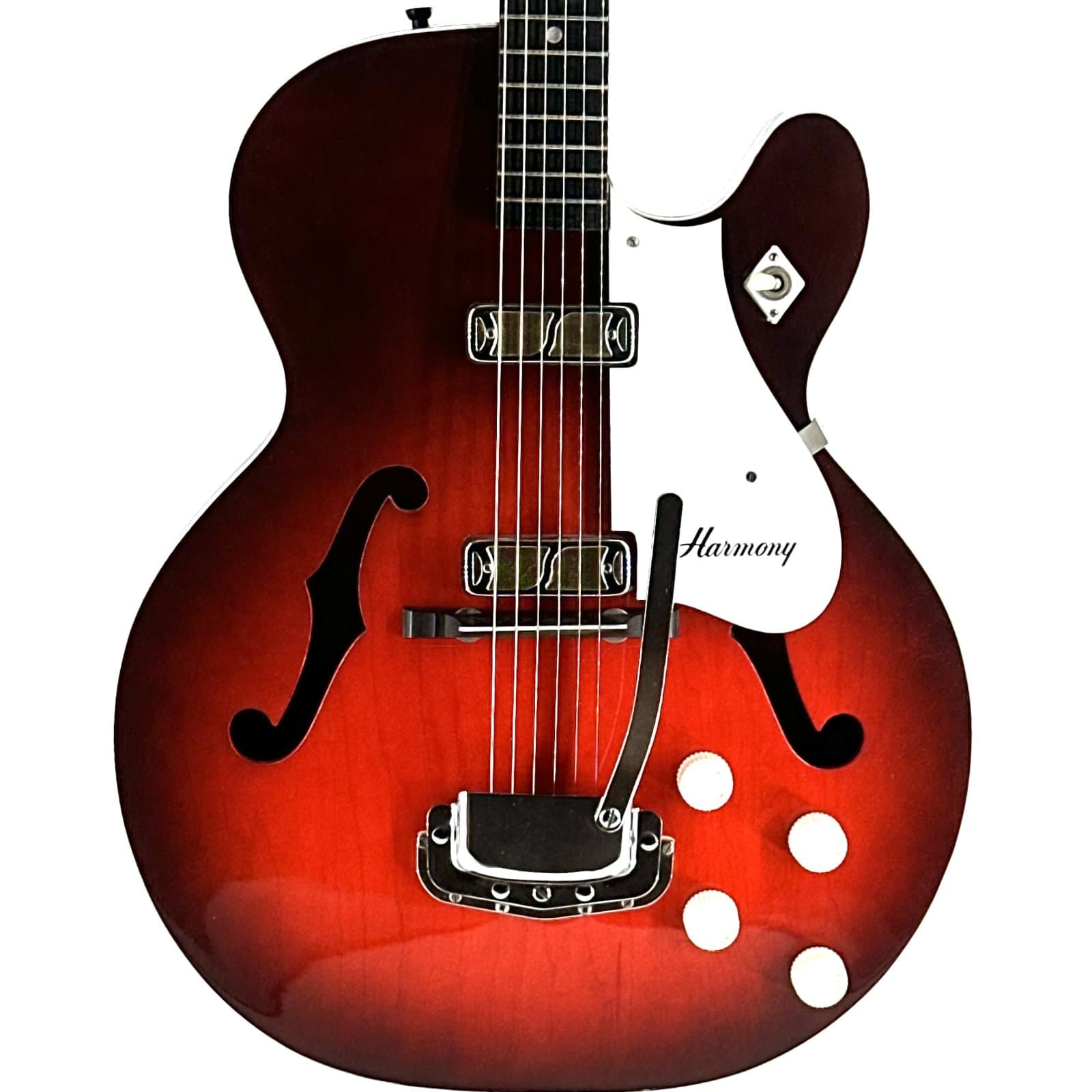 Used Harmony Rocket 60s Red Burst w/HSC