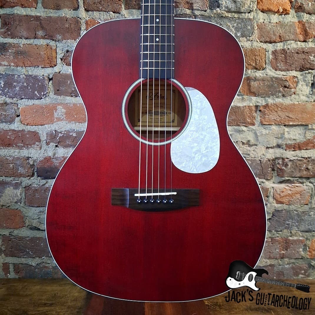 Aria Urban Player 101UP Acoustic Guitar (2023 - Stained Red)
$245.00