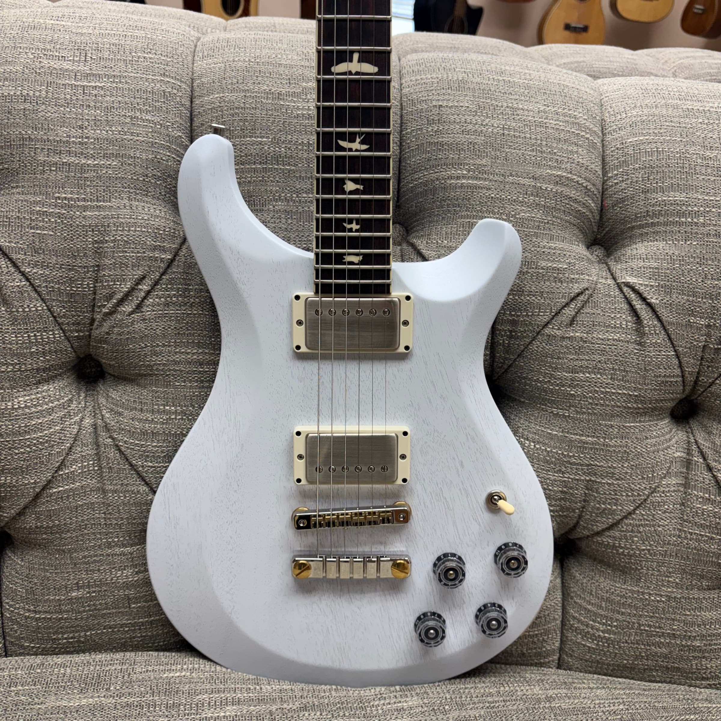 PRS S2 McCarty 594 Thinline Satin Pearl White