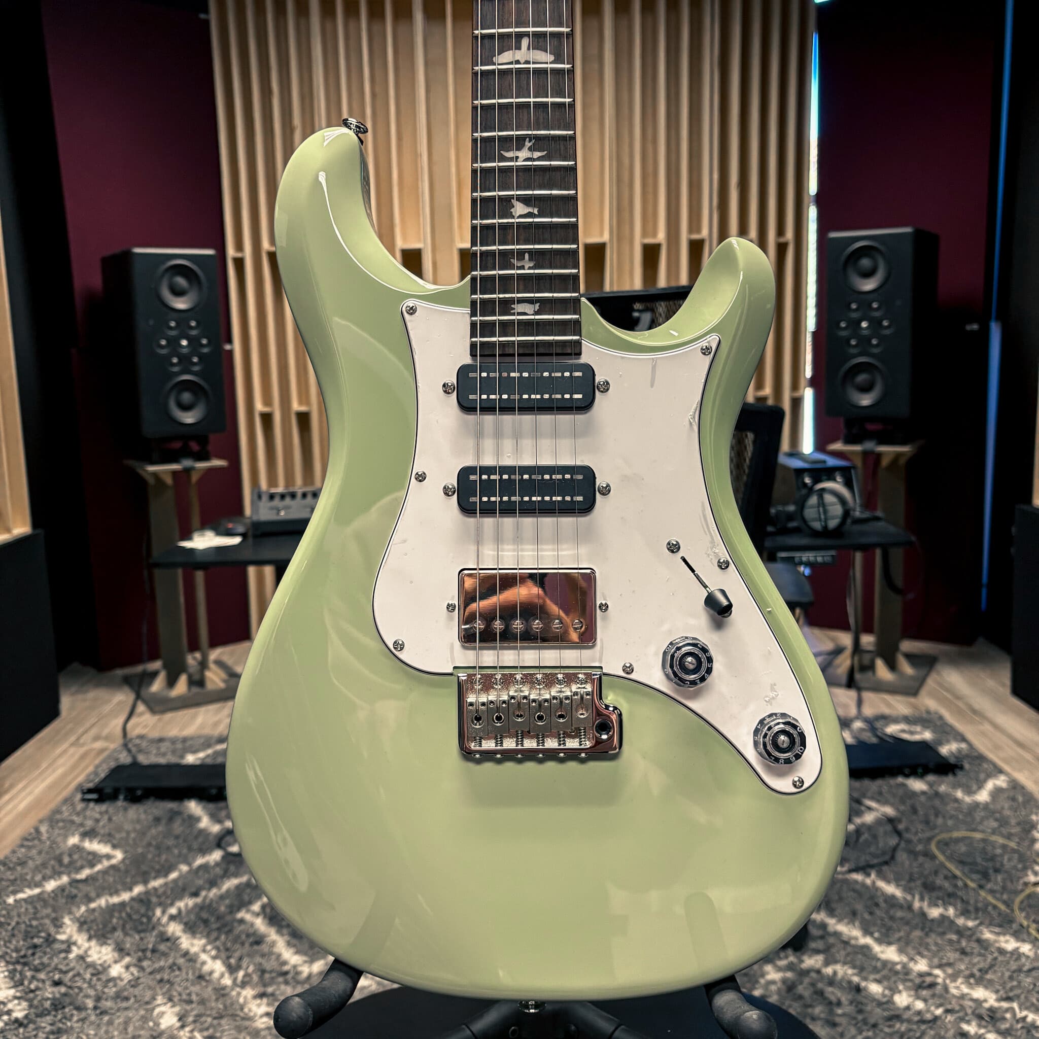 PRS SE Studio Standard Rosewood Sage Green