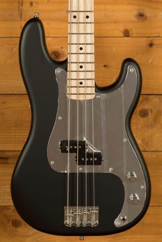 Fender Limited Edition Iron Maiden Steve Harris Signature Precision Bass - Maple - Satin Black