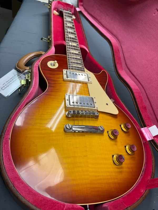 Gibson Custom Les Paul 60th Anniversary Limited Edition V2 2020 - Tomato Soup Burst #001709