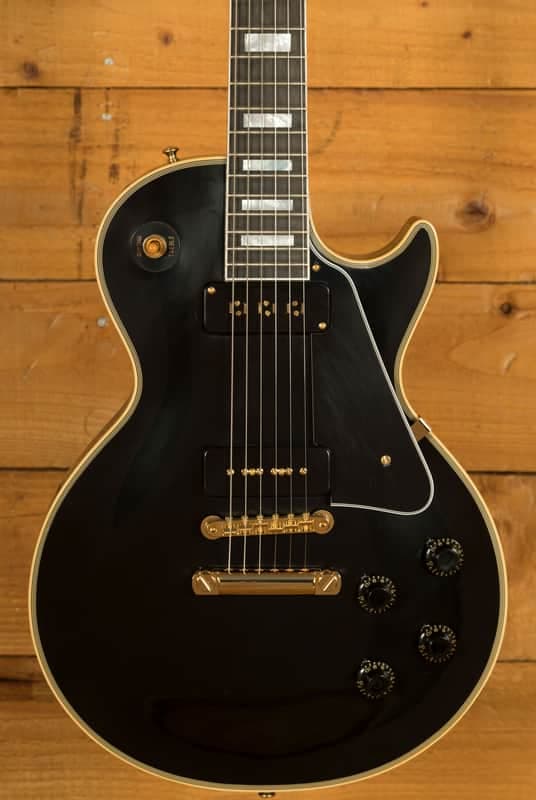 Gibson Custom 1954 Les Paul Custom Reissue | Ebony - VOS