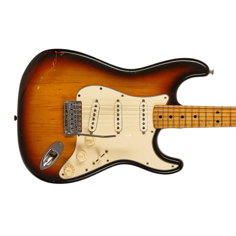 Fender Stratocaster 3 Tone Sunburst (Pre-Owned, 1972, VG) #368505