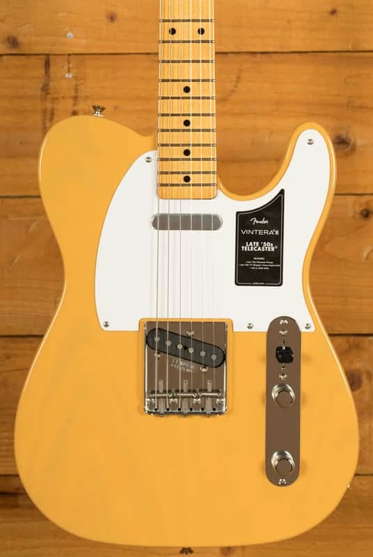 Fender Vintera III Late '50s Telecaster - Maple - Butterscotch Blonde