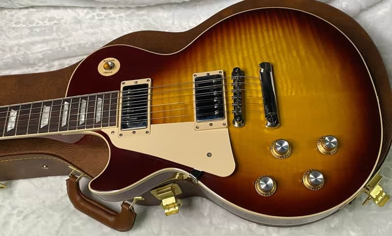 NEW! Gibson Les Paul 60's Standard Iced Tea - Left Handed - Authorized Dealer - Beautiful Flame Maple Top - 10.1 lbs - G07354