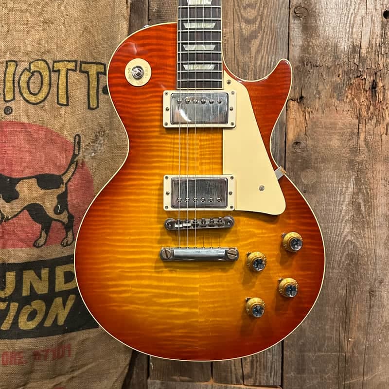 Gibson Custom Shop Les Paul 1960 V2 LTD. ED. Anniv. Reissue 2020 # 001502 - Tomato Soup Burst