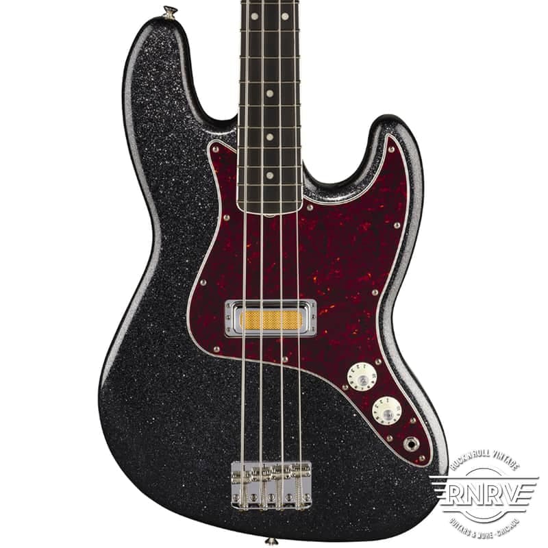 Fender Gold Foil Jazz Bass 2025 - Present - Black Sparkle