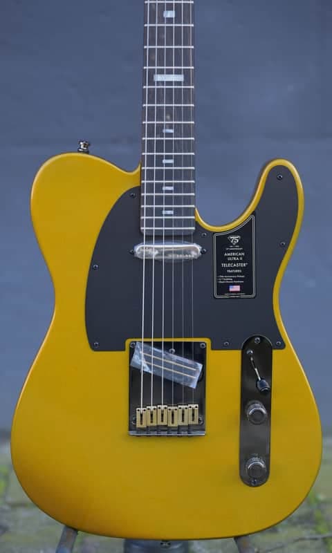 Fender 75th Anniversary American Ultra II Telecaster® - Liquid Gold