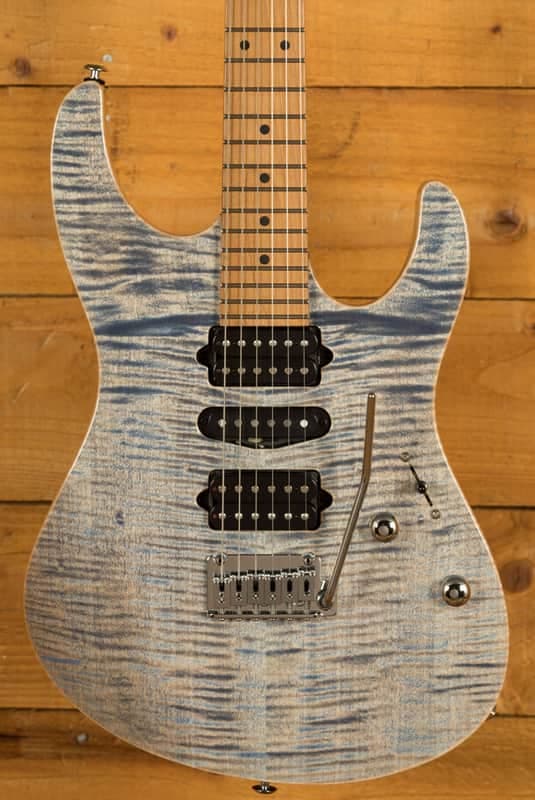 Suhr Modern Plus Trans Blue Denim/Slate Maple