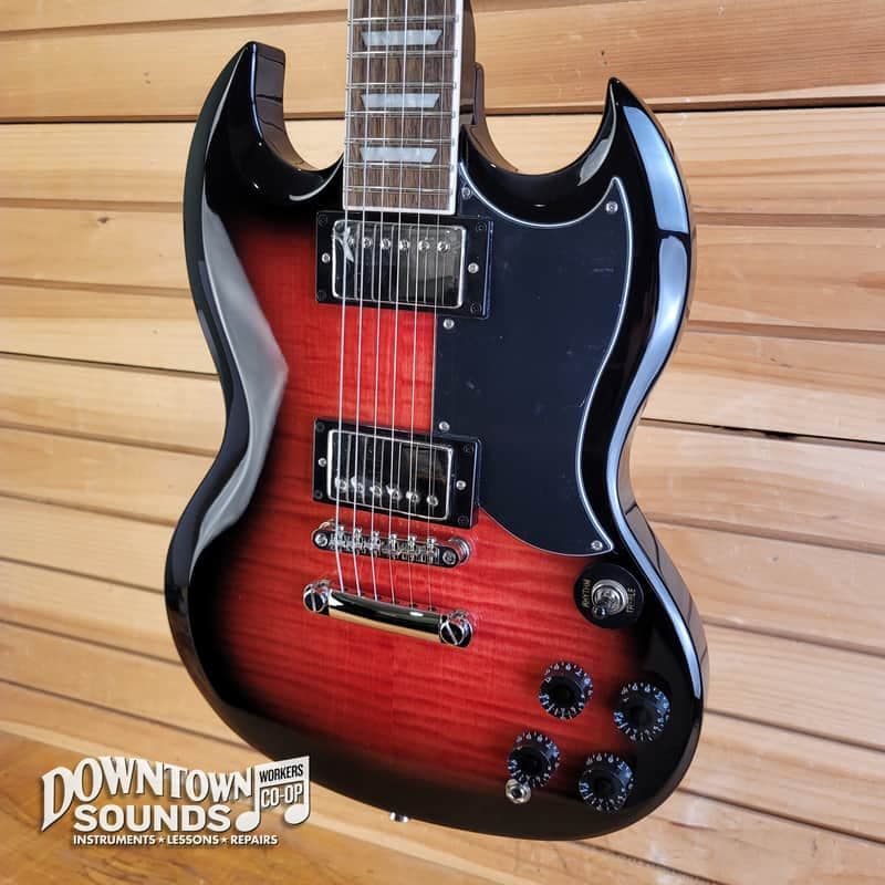 Epiphone SG Tribute Plus - Cherry Burst