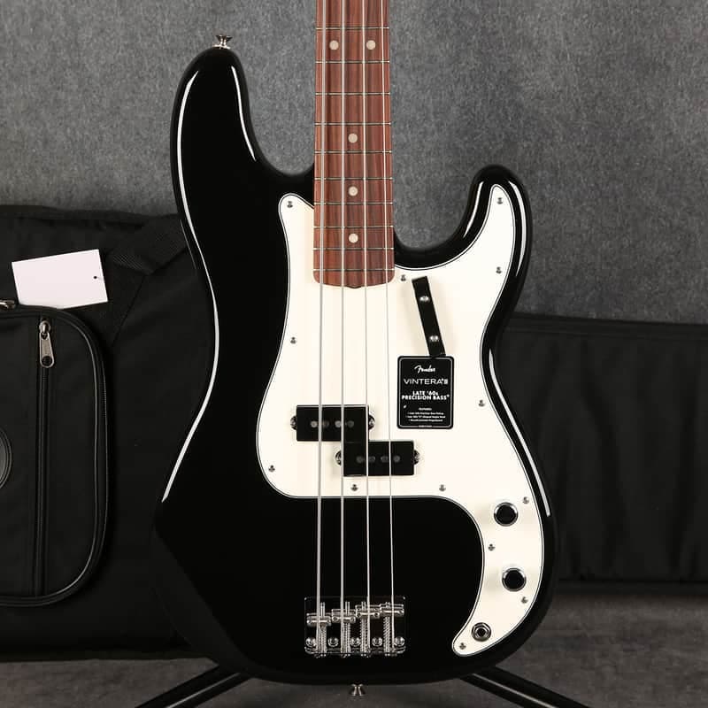 Fender Vintera III Late 60s Precision Bass - Black - 2nd Hand