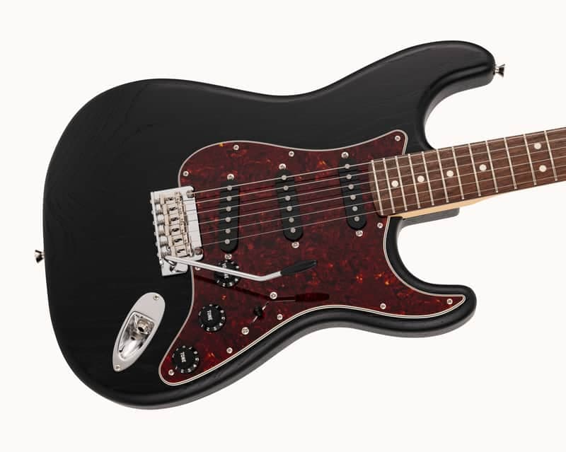 Fender Made in Japan Limited Stratocaster Raw Ash - Black