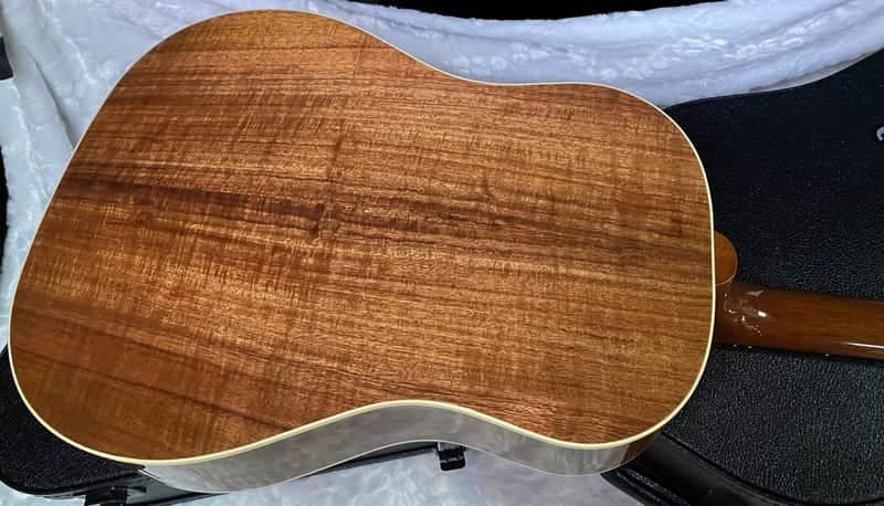 OPEN BOX - SAVE! Gibson Custom Shop J-45 Koa Acoustic-Electric Guitar - Honeyburst - Authorized Dealer - 4.4lbs - G06396