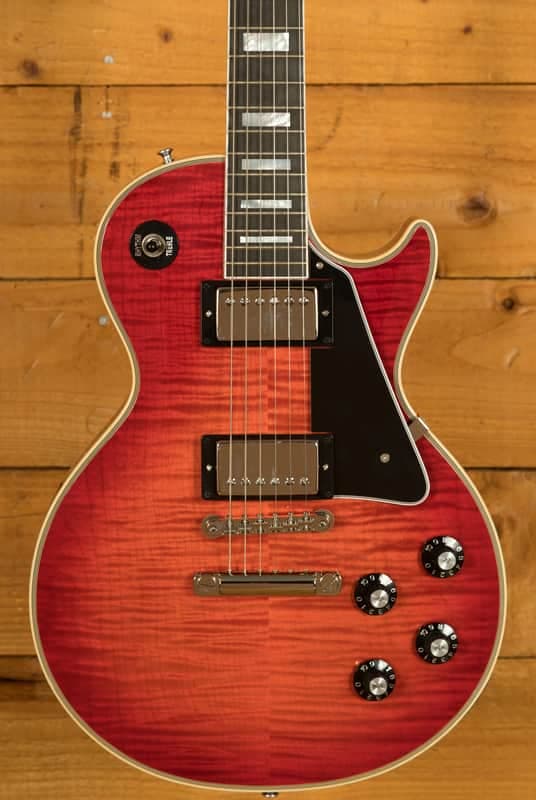 Gibson Custom 1968 Les Paul Custom Gloss | Figured Fire Mist
