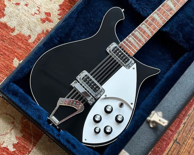 Circa 2000 Rickenbacker 620/12 Twelve String Electric - Jetglo