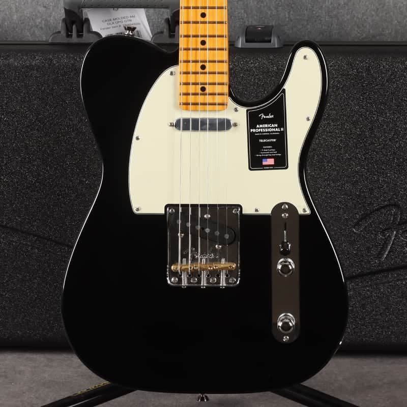 Fender American Professional II Telecaster - MN - Black - 2nd Hand