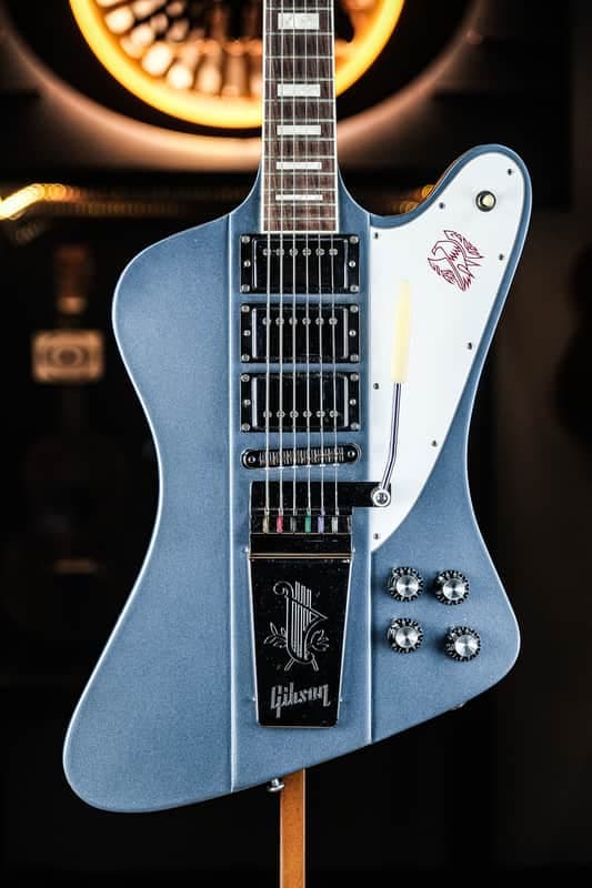 2015 Gibson Firebird VII Reissue Triple Humbuckers blue mist
