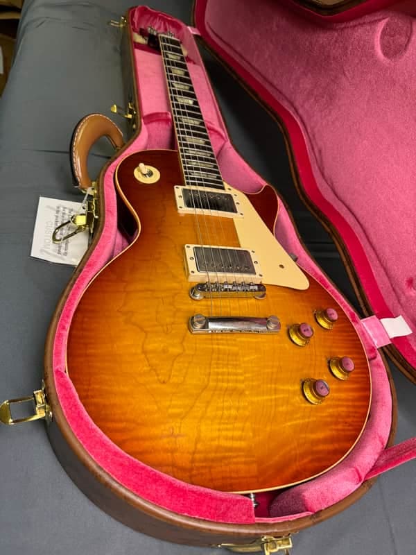 Gibson Custom Shop 60th Anniversary '60 Les Paul Standard Reissue # 001514 V2 2020 - Tomato Soup Burst