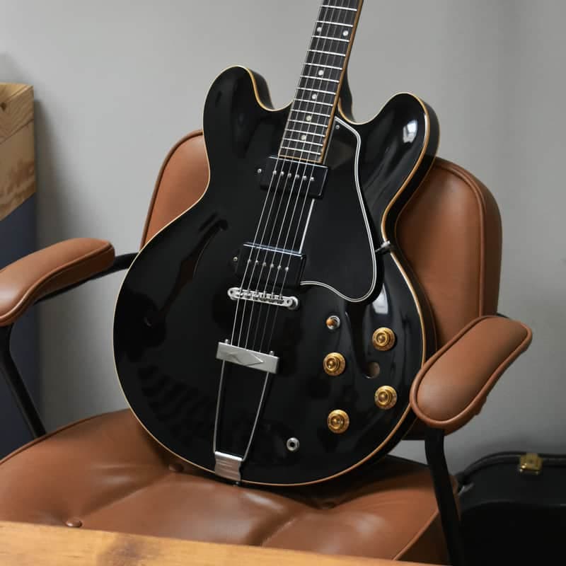 2012 Gibson Custom Shop '59 ES-330 VOS Vintage Ebony w/OHSC & COA