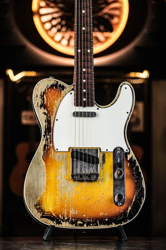 2011 Fender Custom Shop 1960 Telecaster Relic sunburst