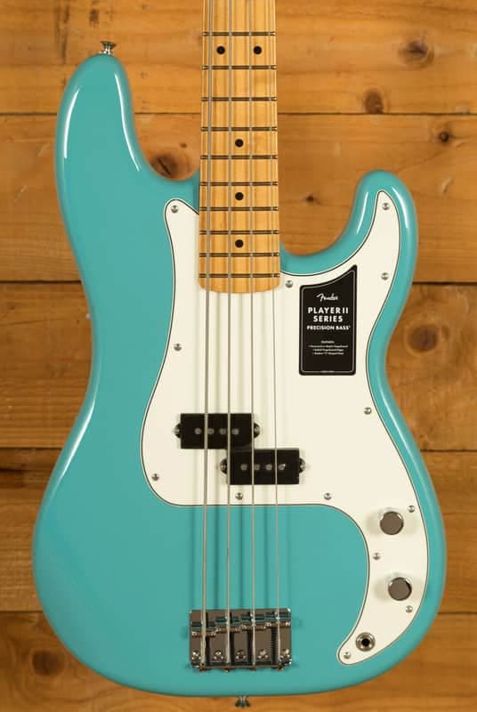 Fender Player II Precision Bass - Maple - Aquatone Blue