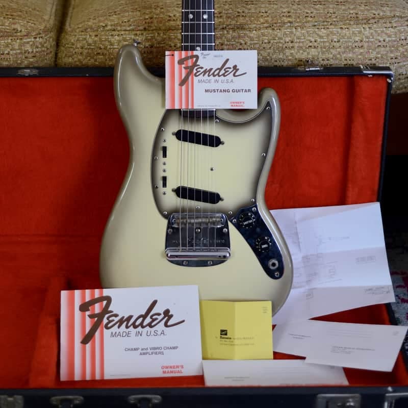 1978 Fender Mustang Antigua w/OHSC
