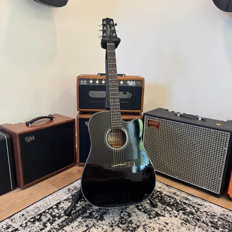 Takamine GD30CE BLK G30 Series Dreadnought Cutaway Acoustic/Electric Guitar 2010s - Gloss Black