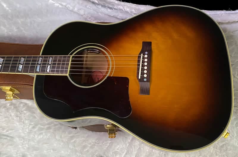 NEW ! Gibson Southern Jumbo Original - Left Handed - Vintage Sunburst - 4.35 lbs - Authorized Dealer - G07129