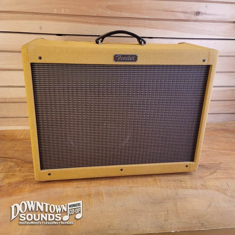 2021 Fender Blues Deluxe Reissue - Tweed, Fender Two-Button Footswitch