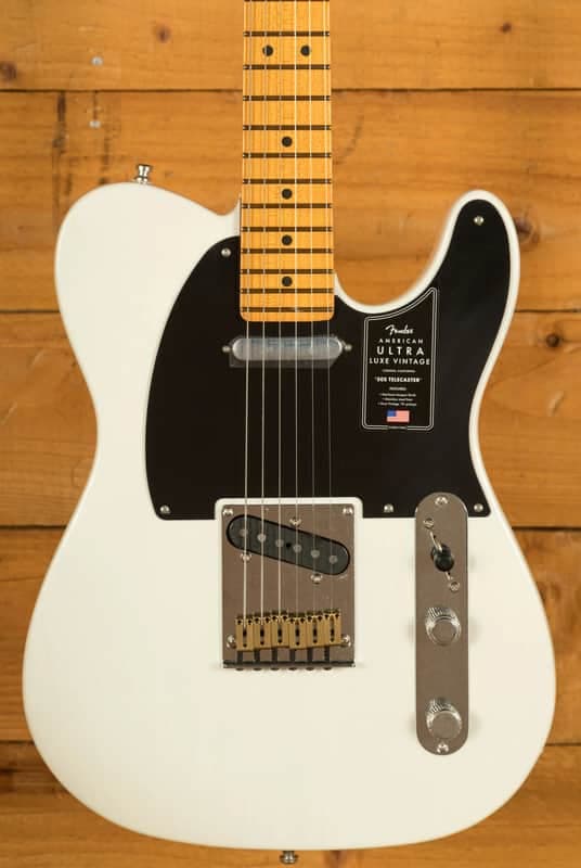 Fender American Ultra Luxe Vintage '50s Telecaster - Maple - White Blonde