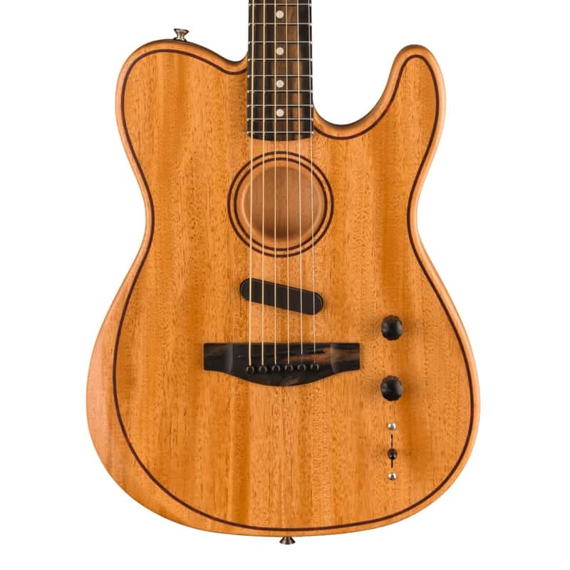Fender American Acoustasonic Telecaster All-Mahogany Natural