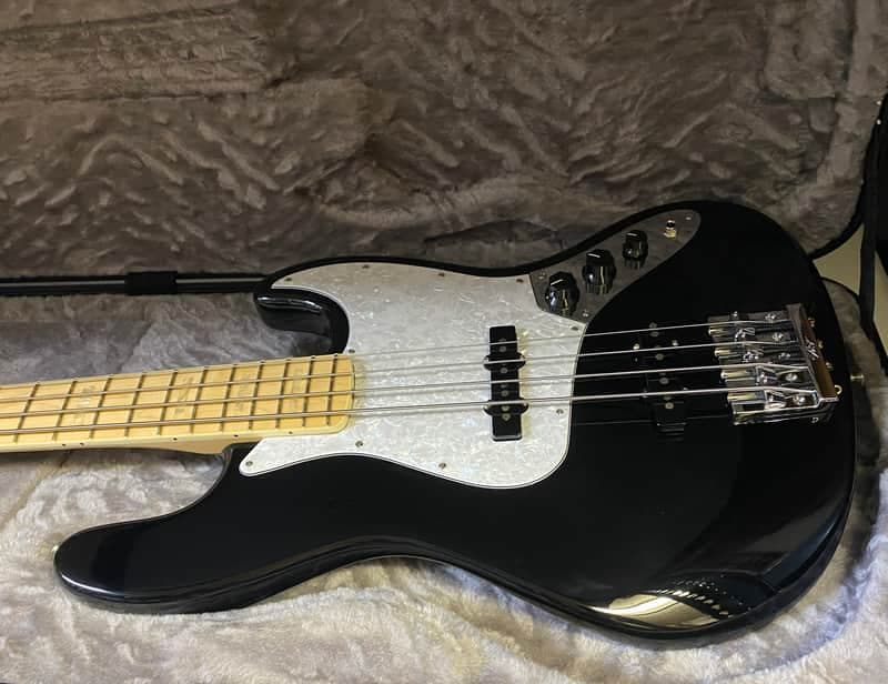NEW Old Stock! 2022 Fender Geddy Lee 4-String USA Jazz Bass - Rush - Black Finish - Authorized Dealer - 9.4lbs