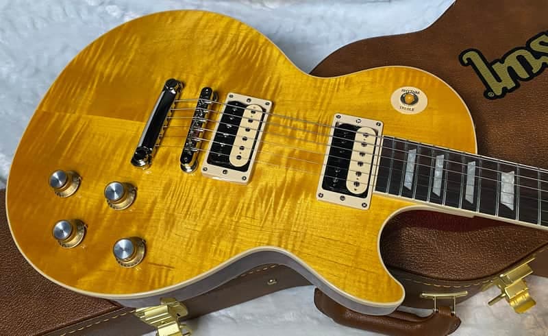 NEW ! Gibson Les Paul Slash - Appetite Burst - Beautiful Flame Top - Authorized Dealer - 9.1lbs - G07115