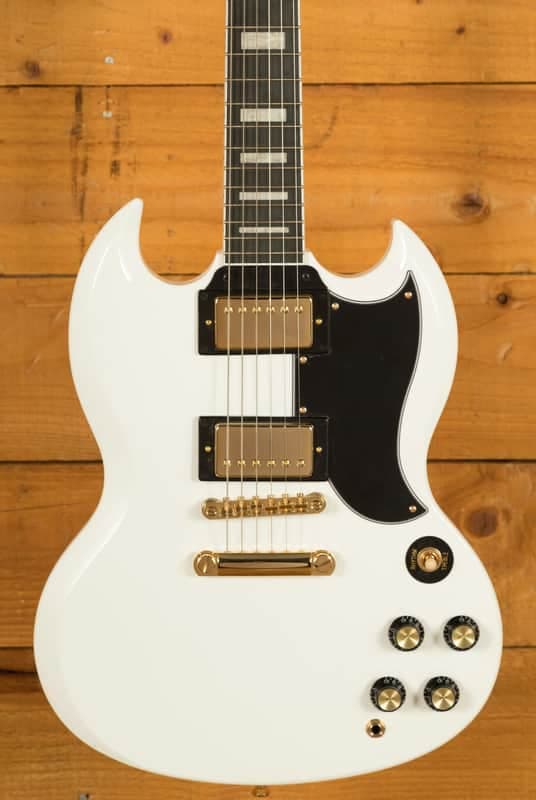 Epiphone Inspired by Gibson SG Custom | Alpine White w/Gigbag